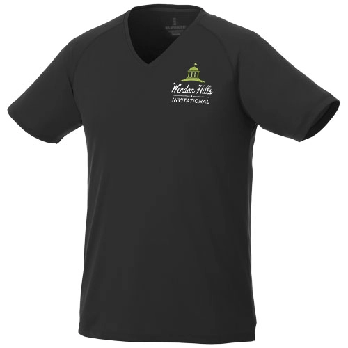 Męski t-shirt Amery z dzianiny Cool Fit odprowadzającej wilgoć PFC-39025994 czarny