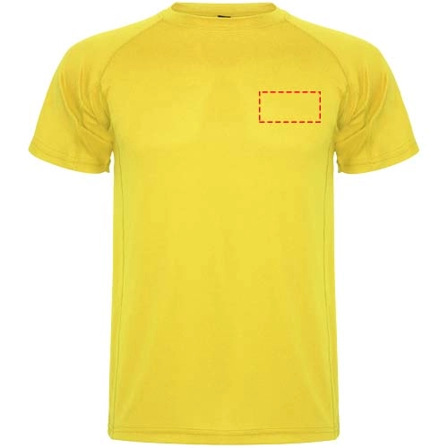 Montecarlo sportowa koszulka dziecięca z krótkim rękawem PFC-K04251BD