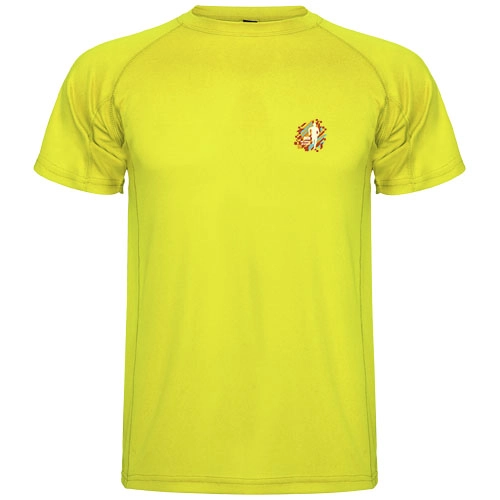 Montecarlo sportowa koszulka dziecięca z krótkim rękawem PFC-K04251CM