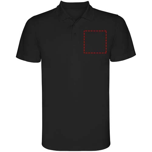 Monzha sportowa koszulka męska polo z krótkim rękawem PFC-R04043O4