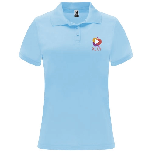 Monzha sportowa koszulka damska polo z krótkim rękawem PFC-R04102H4