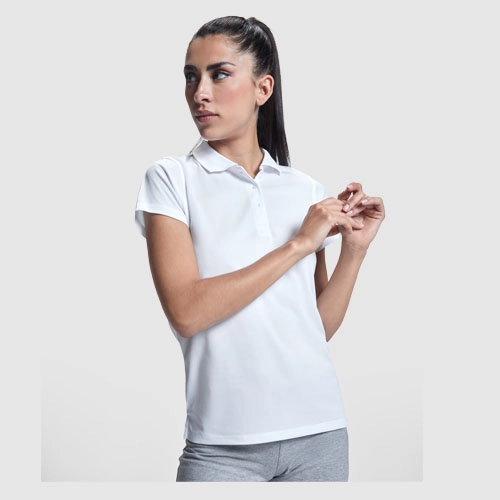 Monzha sportowa koszulka damska polo z krótkim rękawem PFC-R04103O2