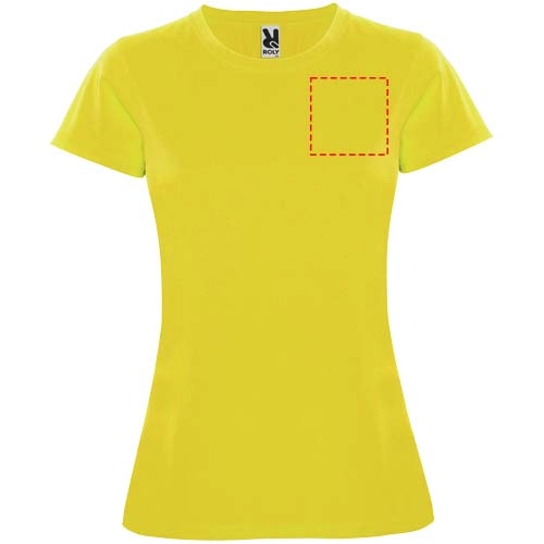 Montecarlo sportowa koszulka damska z krótkim rękawem PFC-R04231B3