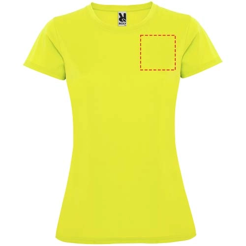 Montecarlo sportowa koszulka damska z krótkim rękawem PFC-R04231C2