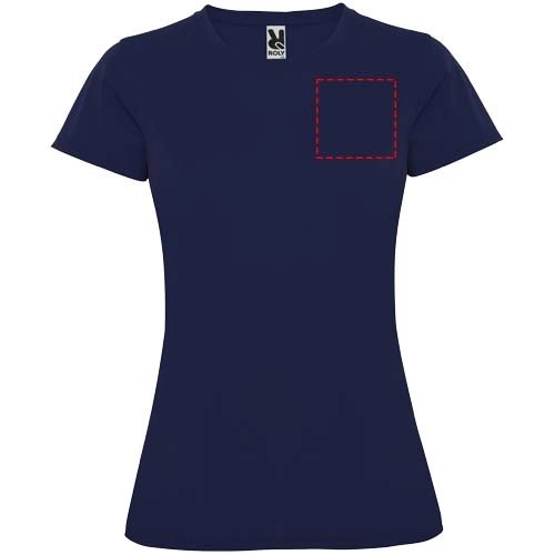 Montecarlo sportowa koszulka damska z krótkim rękawem PFC-R04231R5
