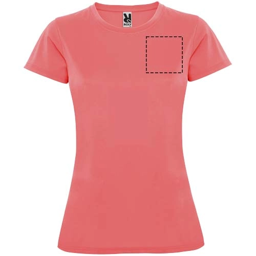 Montecarlo sportowa koszulka damska z krótkim rękawem PFC-R04232K5