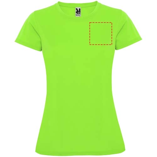 Montecarlo sportowa koszulka damska z krótkim rękawem PFC-R04232X2