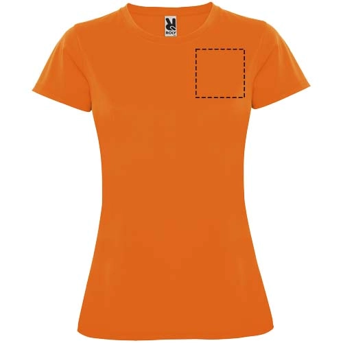 Montecarlo sportowa koszulka damska z krótkim rękawem PFC-R04233L3