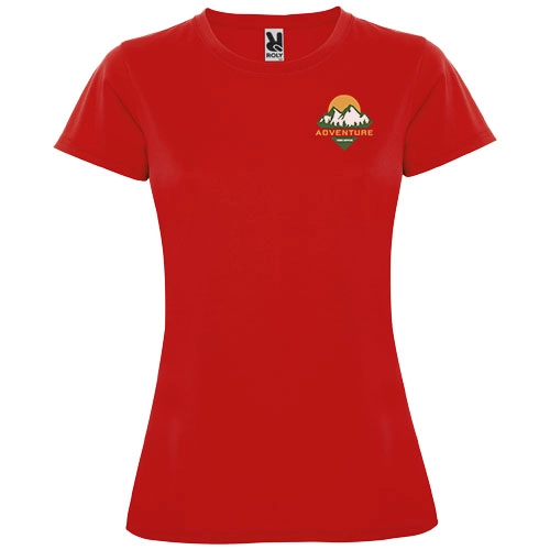 Montecarlo sportowa koszulka damska z krótkim rękawem PFC-R04234I5