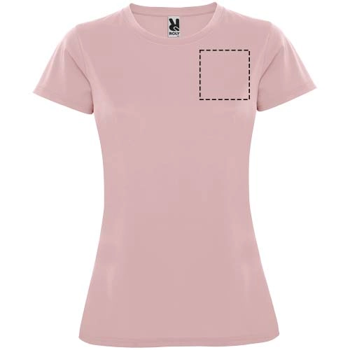 Montecarlo sportowa koszulka damska z krótkim rękawem PFC-R04234O4