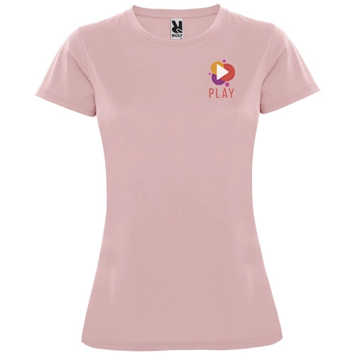 Montecarlo sportowa koszulka damska z krótkim rękawem PFC-R04234O1