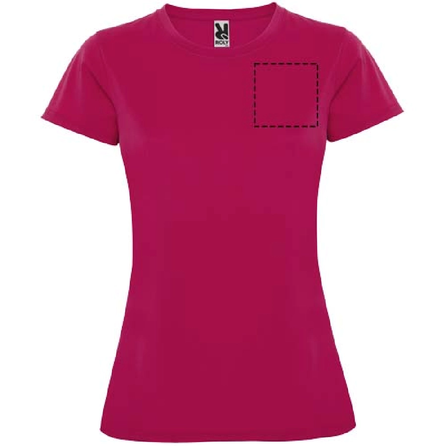 Montecarlo sportowa koszulka damska z krótkim rękawem PFC-R04234R2