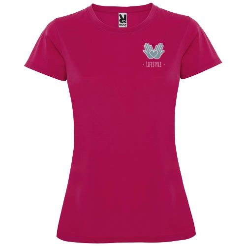 Montecarlo sportowa koszulka damska z krótkim rękawem PFC-R04234R4