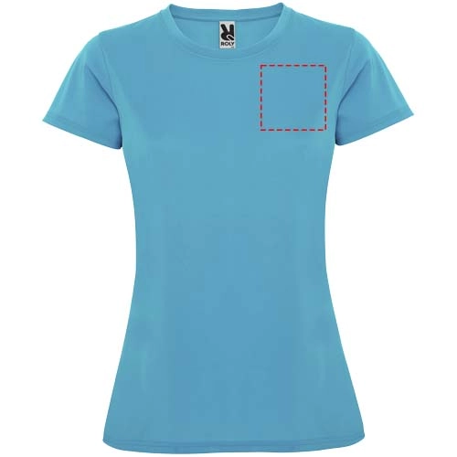 Montecarlo sportowa koszulka damska z krótkim rękawem PFC-R04234U4