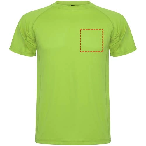 Montecarlo sportowa koszulka męska z krótkim rękawem PFC-R04252X1