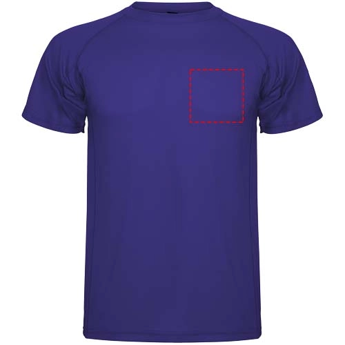 Montecarlo sportowa koszulka męska z krótkim rękawem PFC-R04253E3