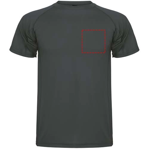 Montecarlo sportowa koszulka męska z krótkim rękawem PFC-R04254B4