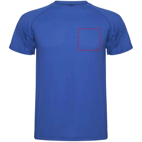 Montecarlo sportowa koszulka męska z krótkim rękawem PFC-R04254T4