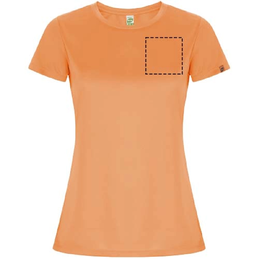 Imola sportowa koszulka damska z krótkim rękawem PFC-R04283L4