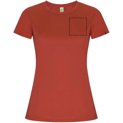Imola sportowa koszulka damska z krótkim rękawem PFC-R04284I3
