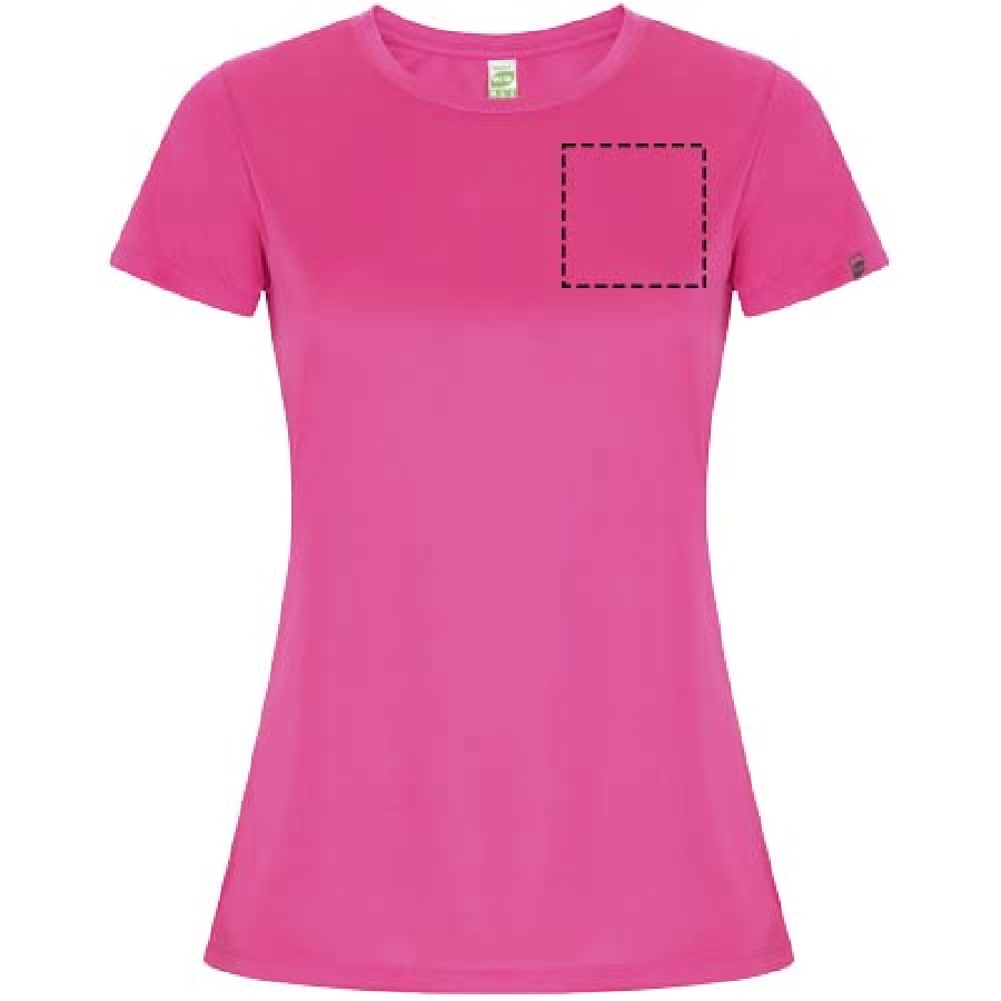 Imola sportowa koszulka damska z krótkim rękawem PFC-R04284P2