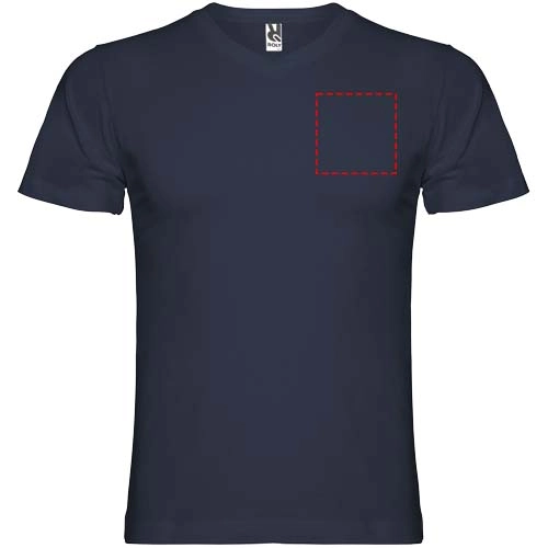 Samoyedo koszulka męska z krótkim rękawem i dekoltem w serek PFC-R65031R2