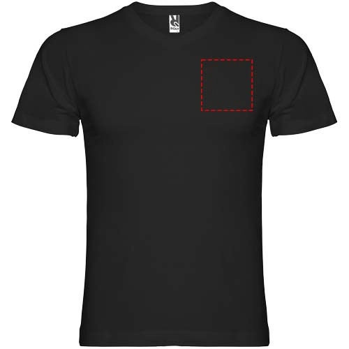 Samoyedo koszulka męska z krótkim rękawem i dekoltem w serek PFC-R65033O5