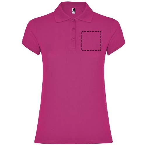 Star koszulka damska polo z krótkim rękawem PFC-R66344R1