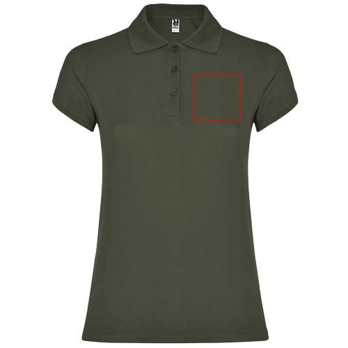 Star koszulka damska polo z krótkim rękawem PFC-R66344Y3