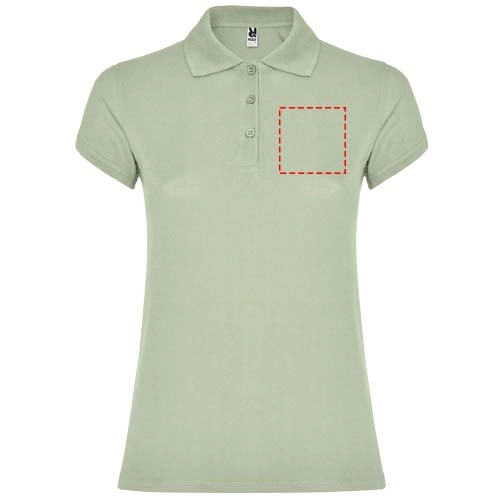 Star koszulka damska polo z krótkim rękawem PFC-R66345Q3