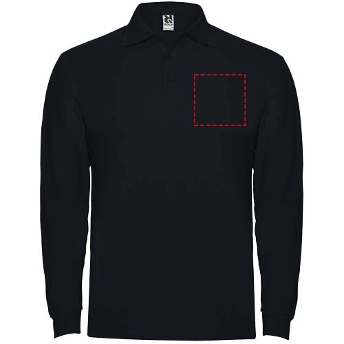 Estrella koszulka męska polo z długim rękawem PFC-R66351R1