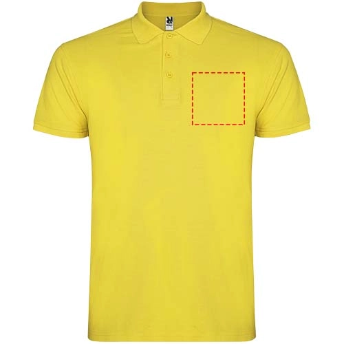 Star koszulka męska polo z krótkim rękawem PFC-R66381B6