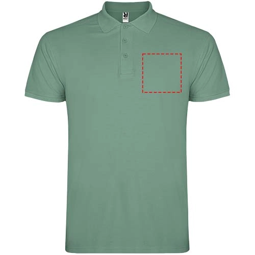 Star koszulka męska polo z krótkim rękawem PFC-R66383C4