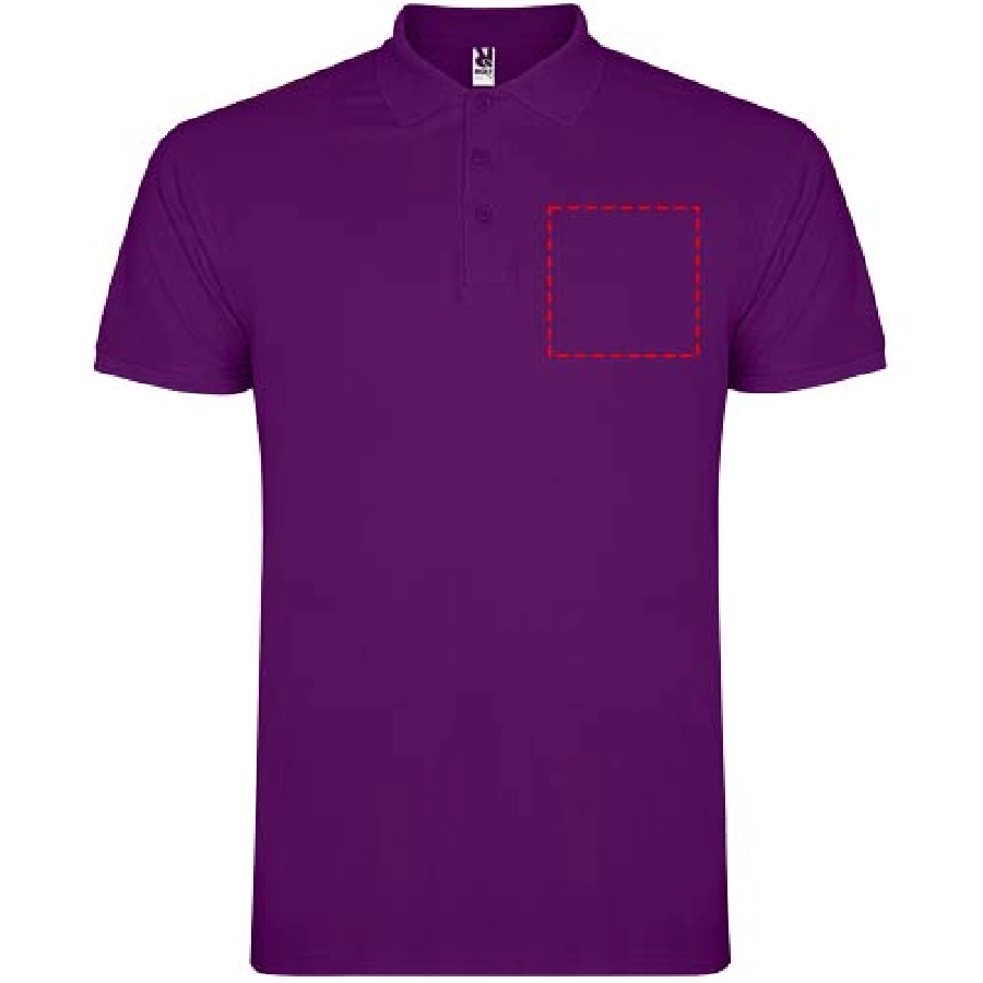 Star koszulka męska polo z krótkim rękawem PFC-R66384H4