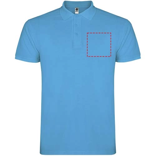 Star koszulka męska polo z krótkim rękawem PFC-R66384U6