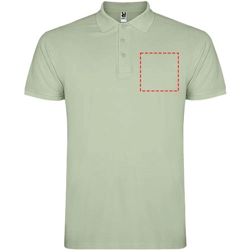 Star koszulka męska polo z krótkim rękawem PFC-R66385Q3