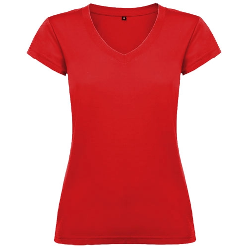 Victoria damska koszulka z krótkim rękawem i dekoltem w serek PFC-R66464I2