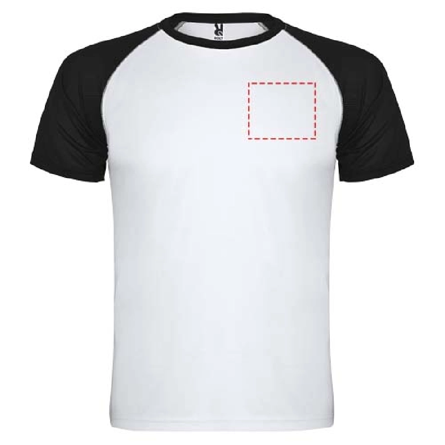 Indianapolis sportowa koszulka unisex z krótkim rękawem PFC-R66508R3