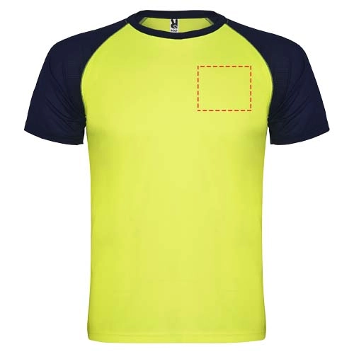 Indianapolis sportowa koszulka unisex z krótkim rękawem PFC-R66509I3