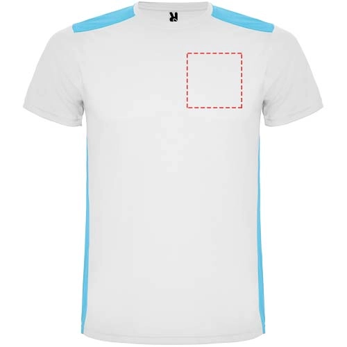 Detroit sportowa koszulka unisex z krótkim rękawem PFC-R66529K5