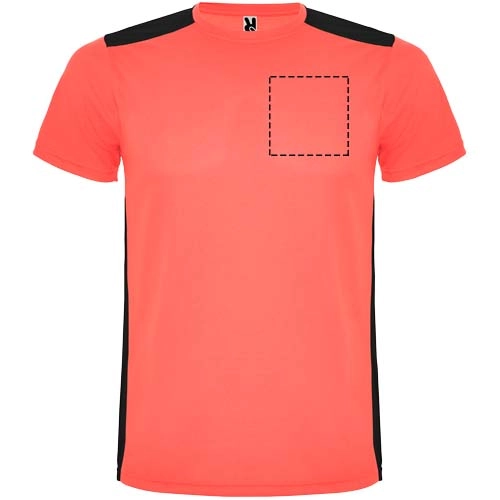 Detroit sportowa koszulka unisex z krótkim rękawem PFC-R66529N5
