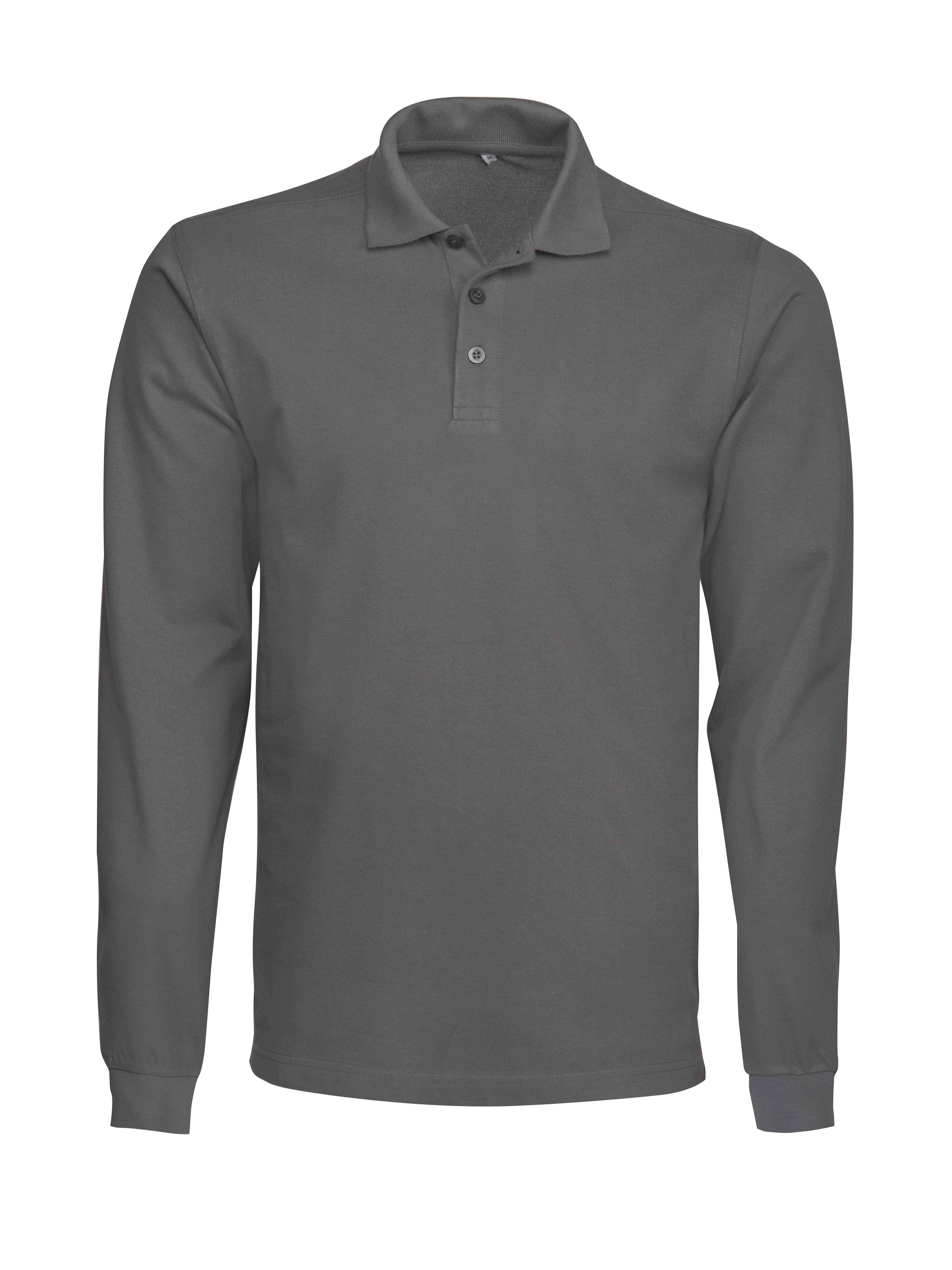 SURF POLO RSX L/S STEEL GREY PE-2265011-935-4