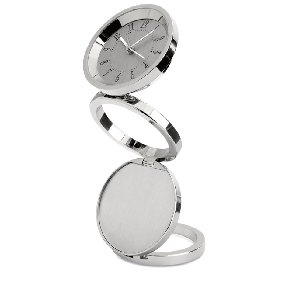 Teleskopowy zegar na biurko RINGY AR1811-17 srebrny
