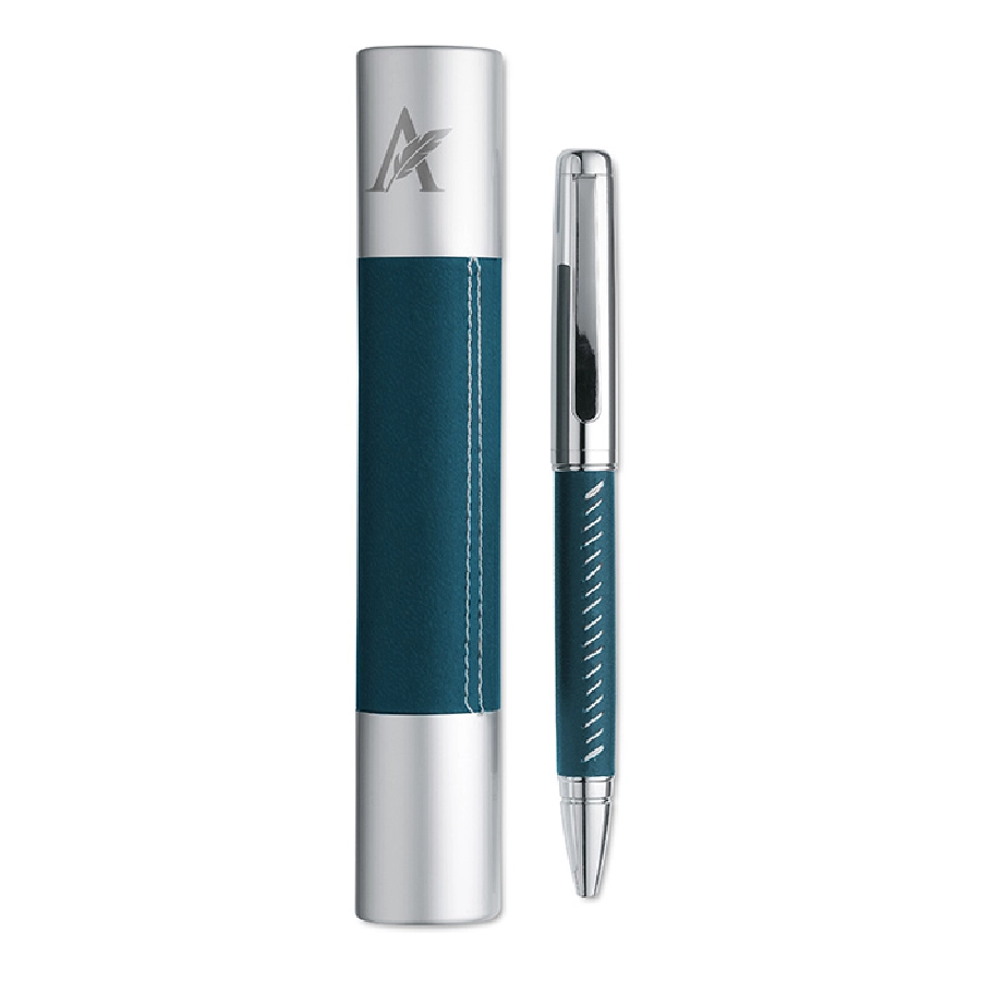 Długopis w aluminiowej tubie PREMIER IT3350-04 niebieski
