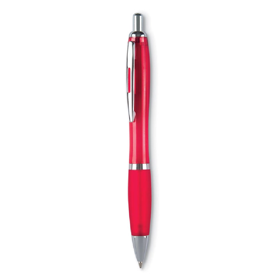 Długopis z miękkim uchwytem RIOCOLOUR KC3314-25 czerwony
