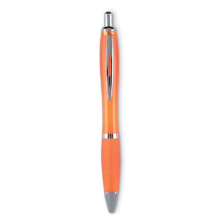 Długopis z miękkim uchwytem RIOCOLOUR KC3314-29 pomarańczowy