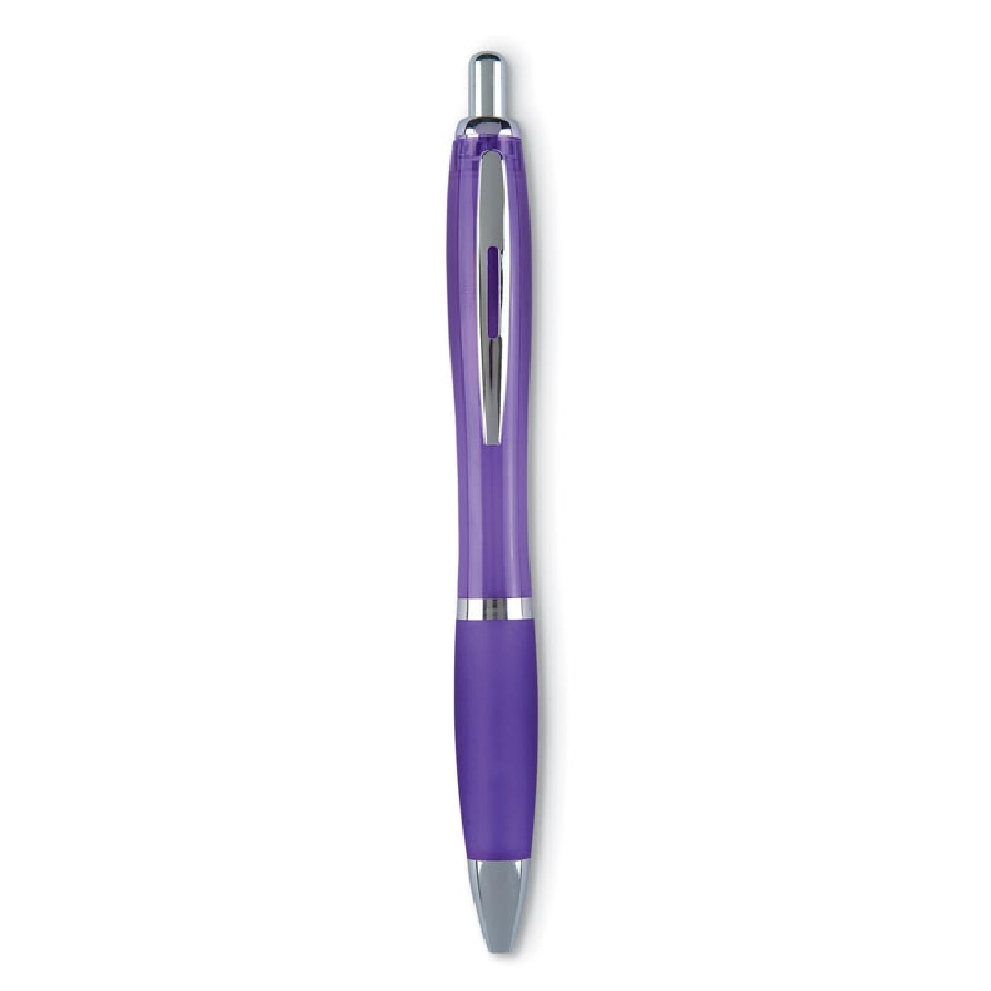 Długopis z miękkim uchwytem RIOCOLOUR KC3314-32 fioletowy