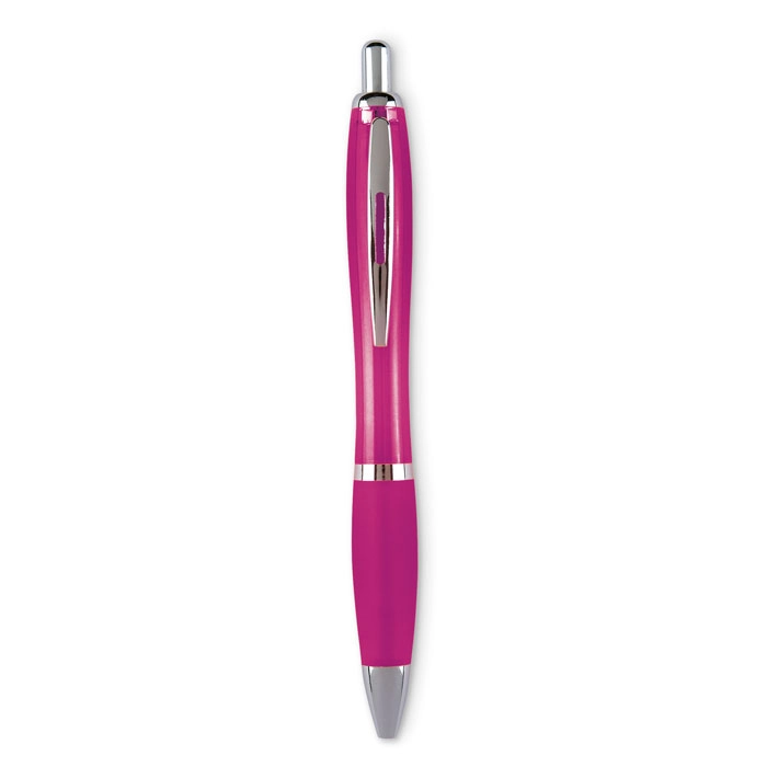 Długopis z miękkim uchwytem RIOCOLOUR KC3314-38 fioletowy