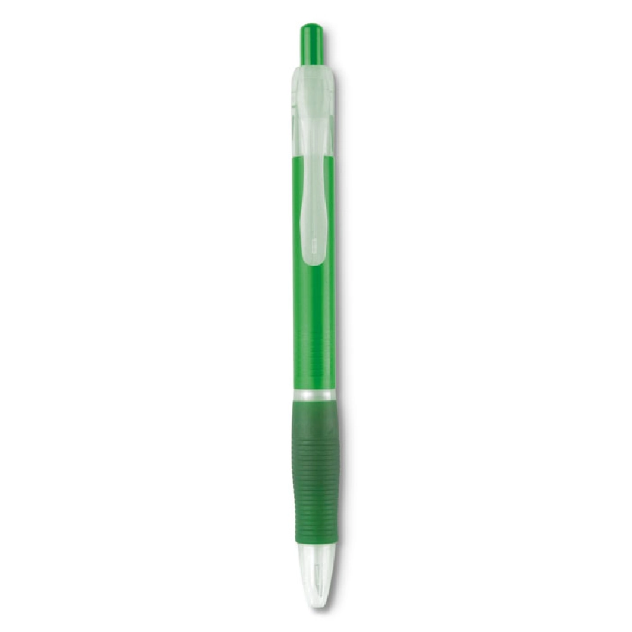 Długopis z gumowym uchwytem MANORS KC6217-24 zielony