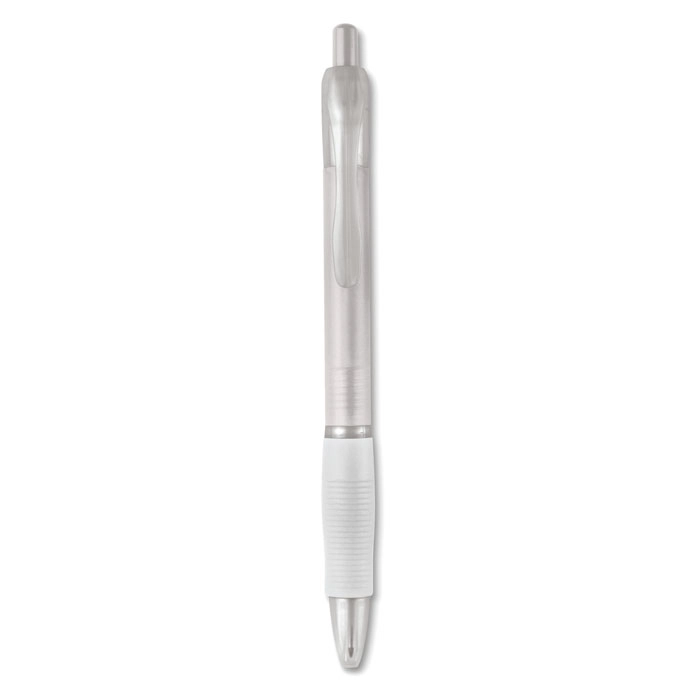 Długopis z gumowym uchwytem MANORS KC6217-26 biały